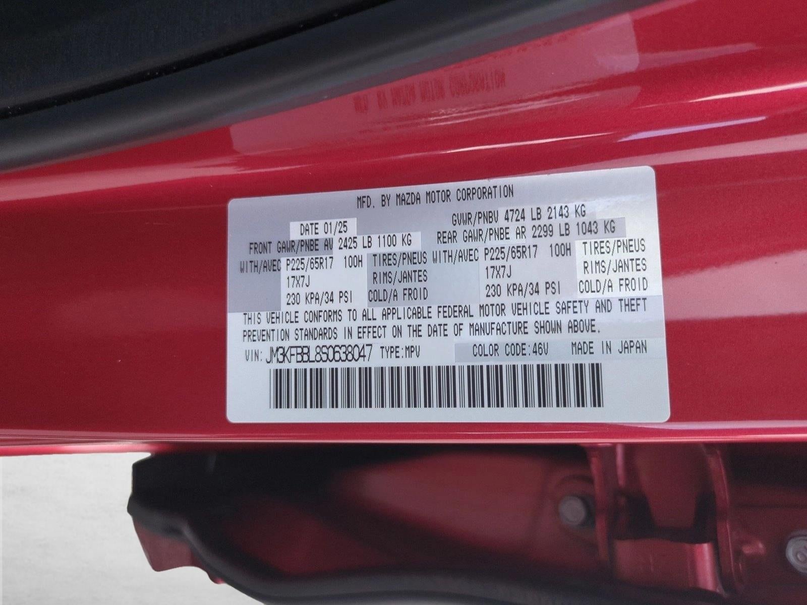 2025 Mazda Mazda CX-5 2.5 S Select Package AWD
