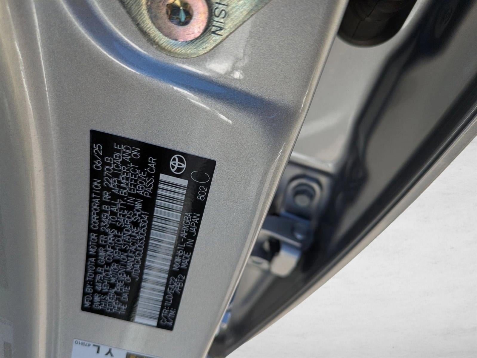 2025 Toyota Prius Plug-In Hybrid XSE (Natl)