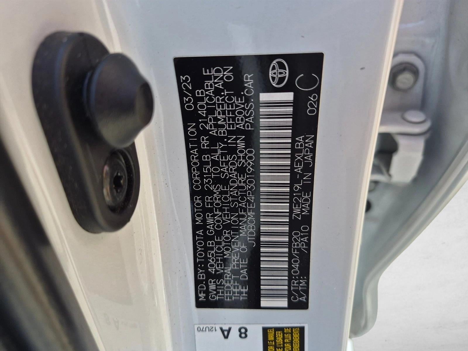 2023 Toyota Corolla Hybrid LE FWD (Natl)