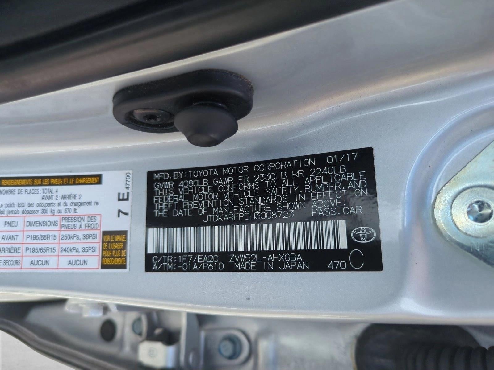 2017 Toyota Prius Prime Premium (Natl)