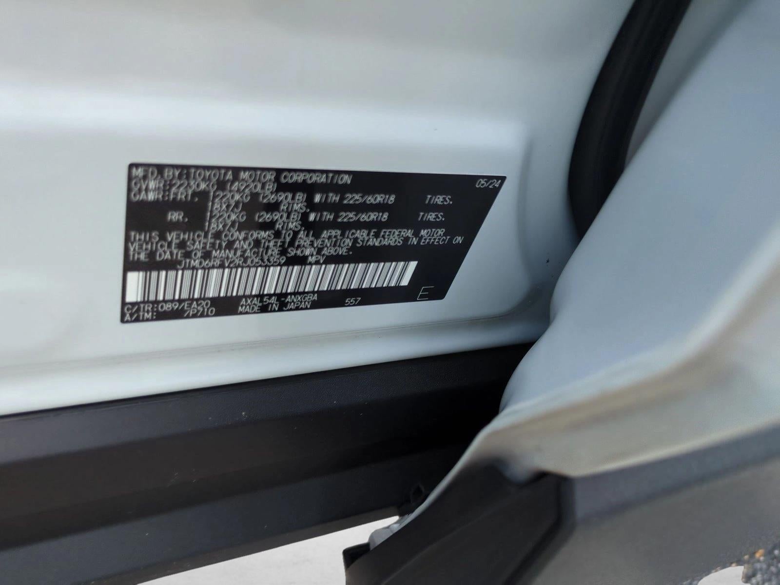 2024 Toyota RAV4 Hybrid Limited AWD (Natl)