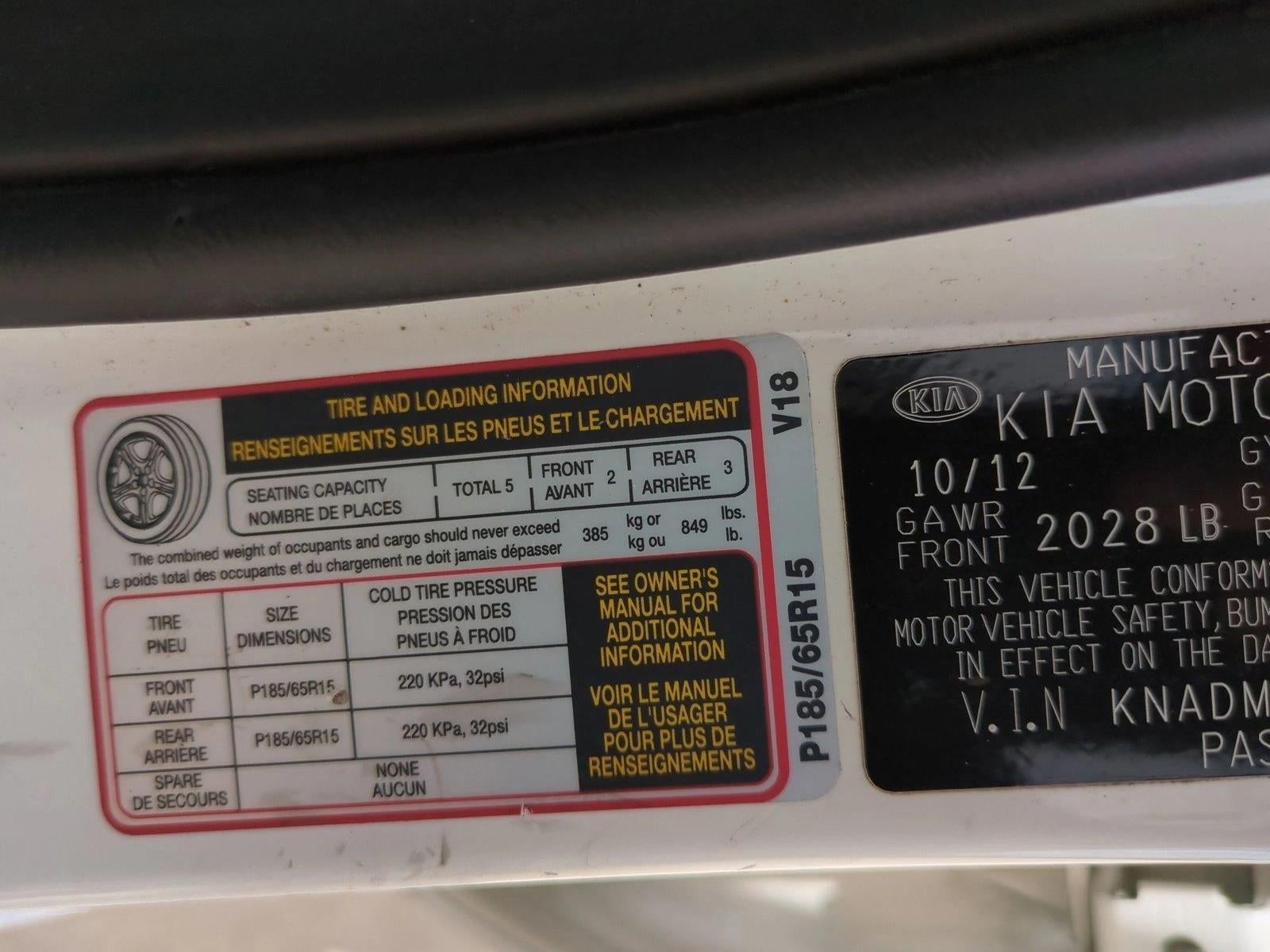 2013 Kia Rio 4dr Sdn Auto LX