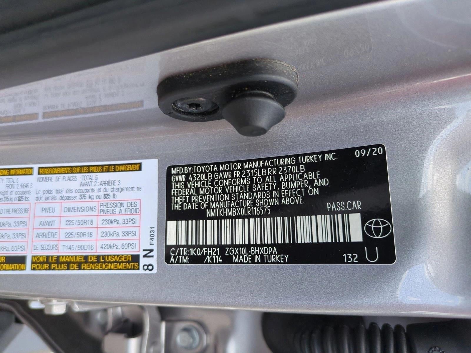 2020 Toyota C-HR LE FWD (Natl)