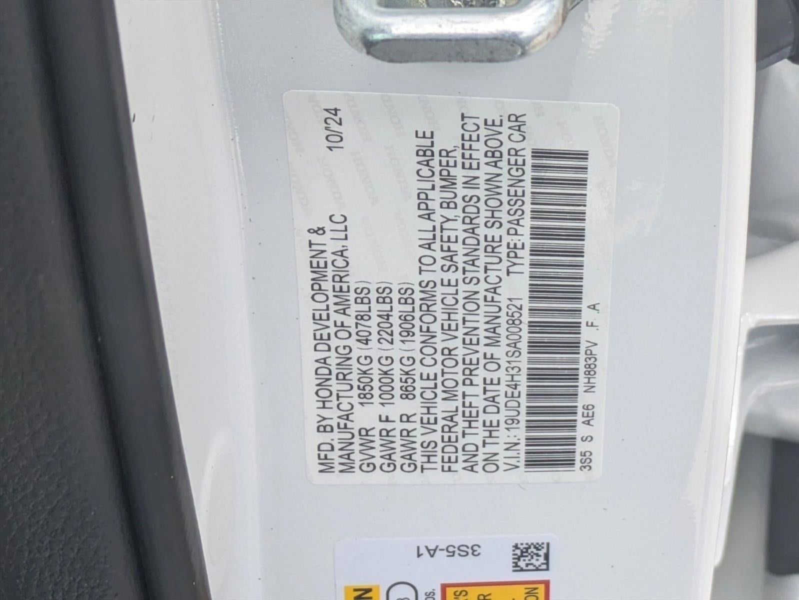 2025 Acura Integra CVT w/A-Spec Package