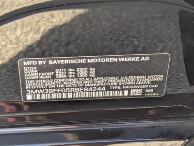 2024 BMW 330e Plug-In Hybrid