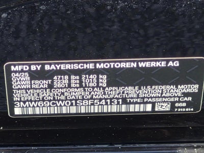 2025 BMW 330i Sedan