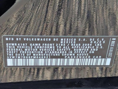 2023 Volkswagen Jetta SE Auto