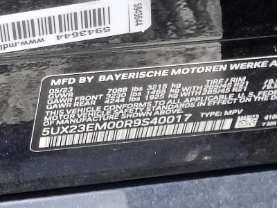 2024 BMW X7 xDrive40i Sports Activity Vehicle