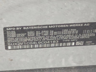 2020 BMW X4 xDrive30i Sports Activity Coupe