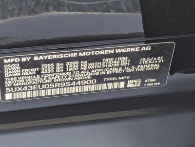 2024 BMW X5 xDrive50e Plug-In Hybrid