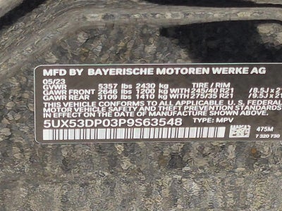 2023 BMW X3 xDrive30i Sports Activity Vehicle