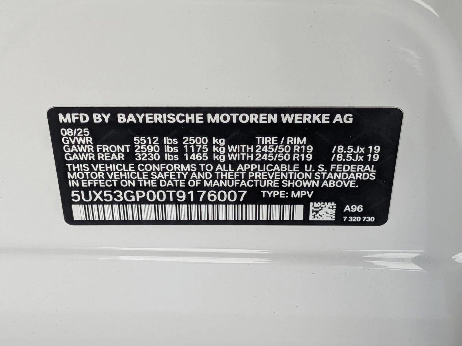2026 BMW X3 30 xDrive Sports Activity Vehicle