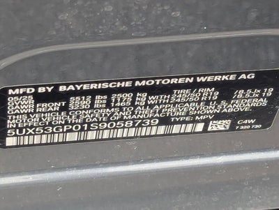 2025 BMW X3 30 xDrive Sports Activity Vehicle