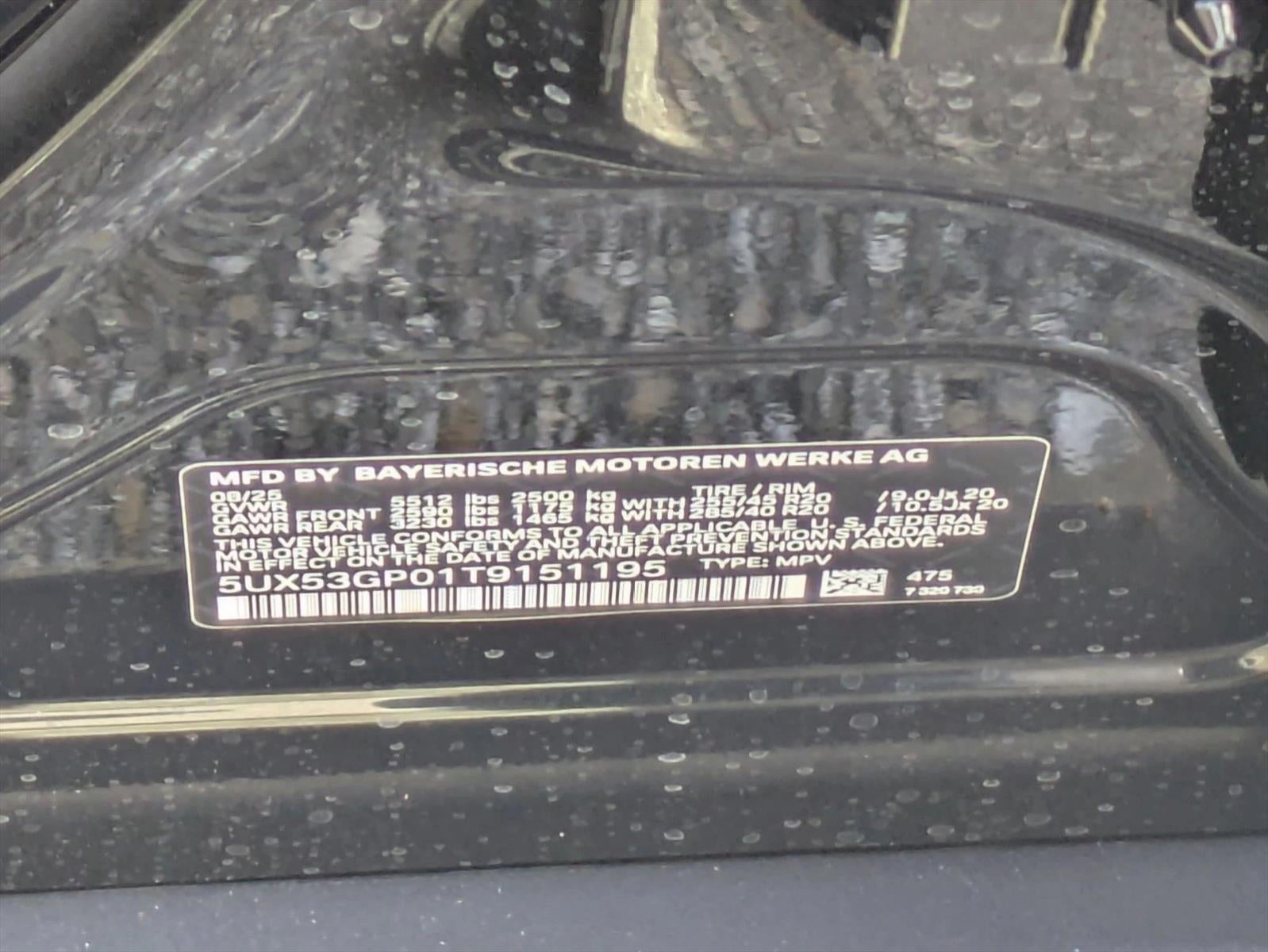 2026 BMW X3 30 xDrive Sports Activity Vehicle