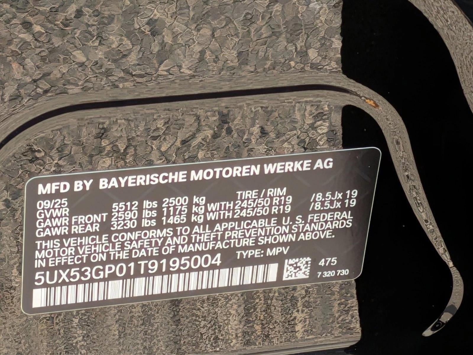 2026 BMW X3 30 xDrive Sports Activity Vehicle