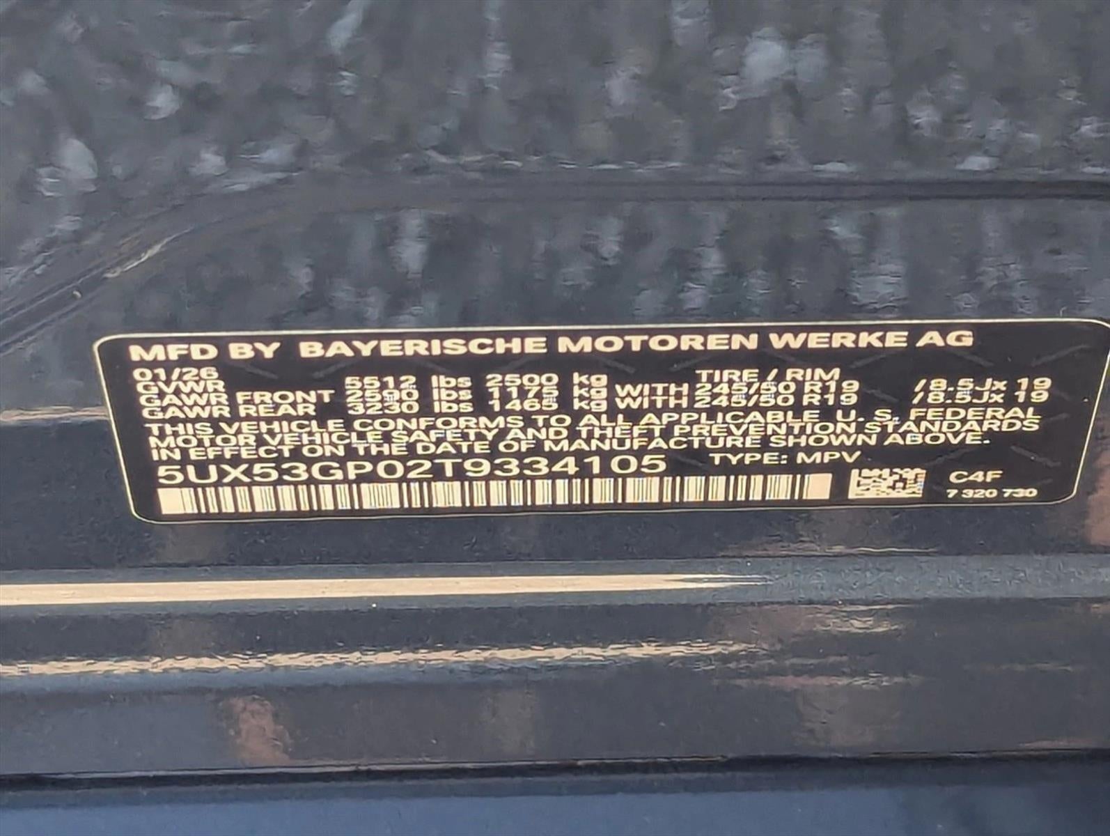 2026 BMW X3 30 xDrive Sports Activity Vehicle