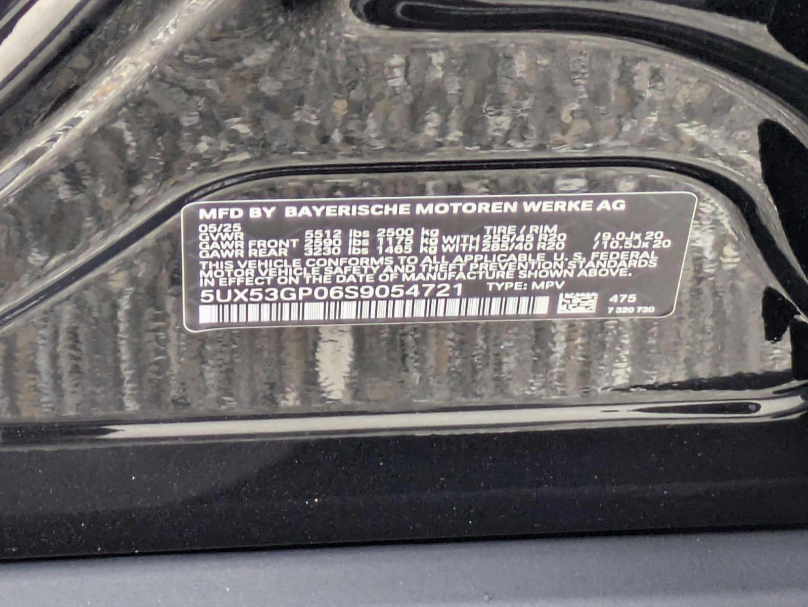 2025 BMW X3 30 xDrive Sports Activity Vehicle