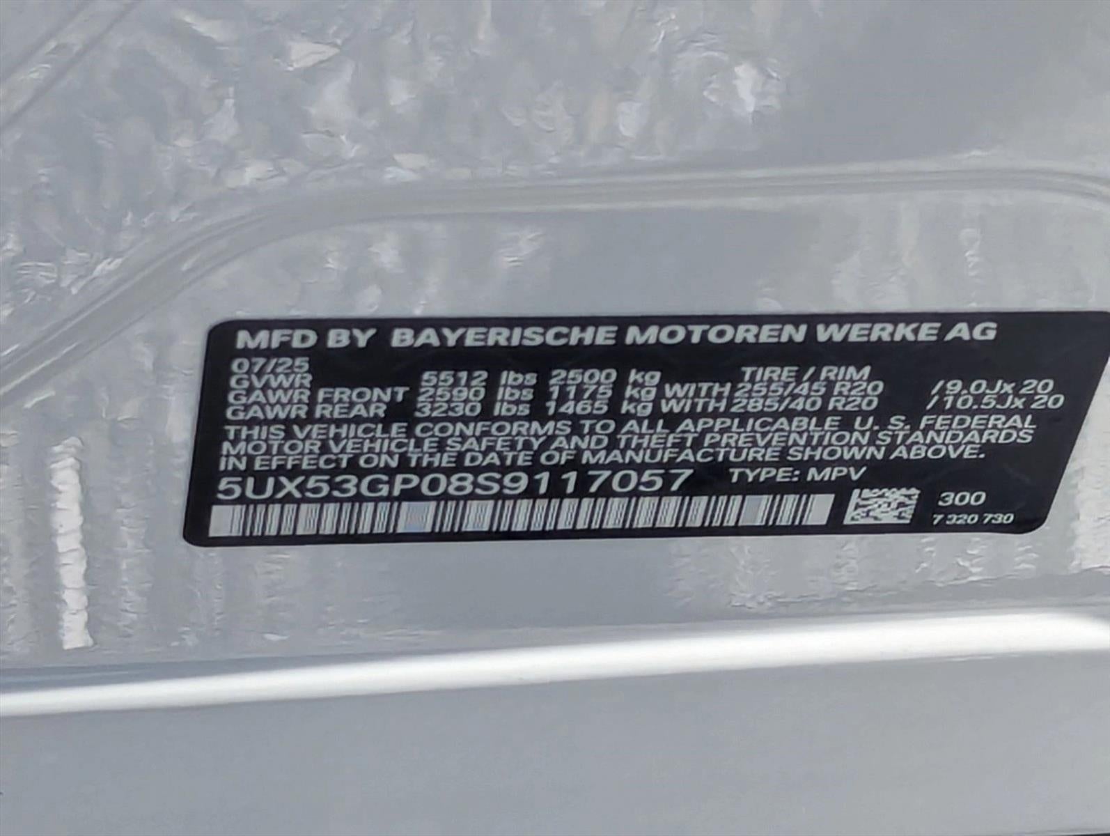 2025 BMW X3 30 xDrive Sports Activity Vehicle