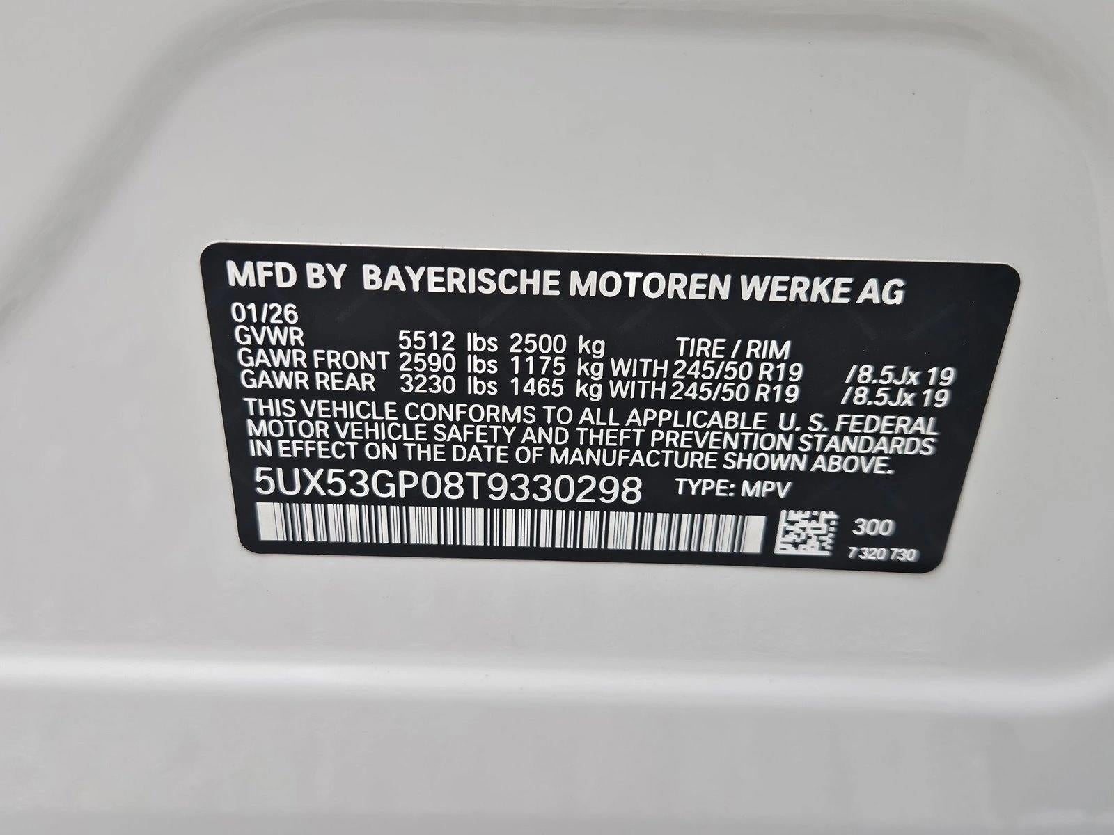 2026 BMW X3 30 xDrive Sports Activity Vehicle