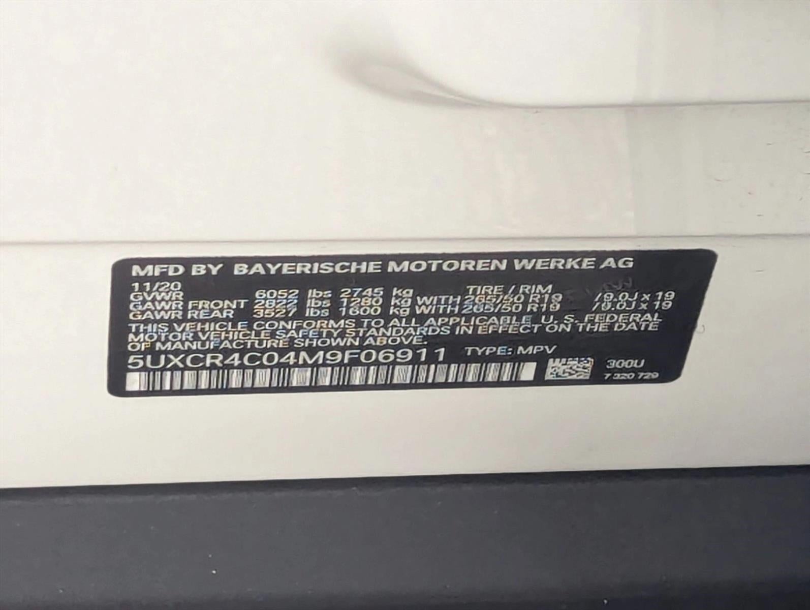 2021 BMW X5 sDrive40i Sports Activity Vehicle