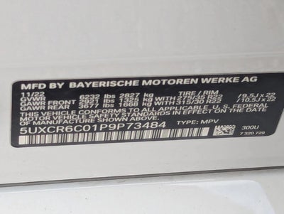 2023 BMW X5 xDrive40i Sports Activity Vehicle