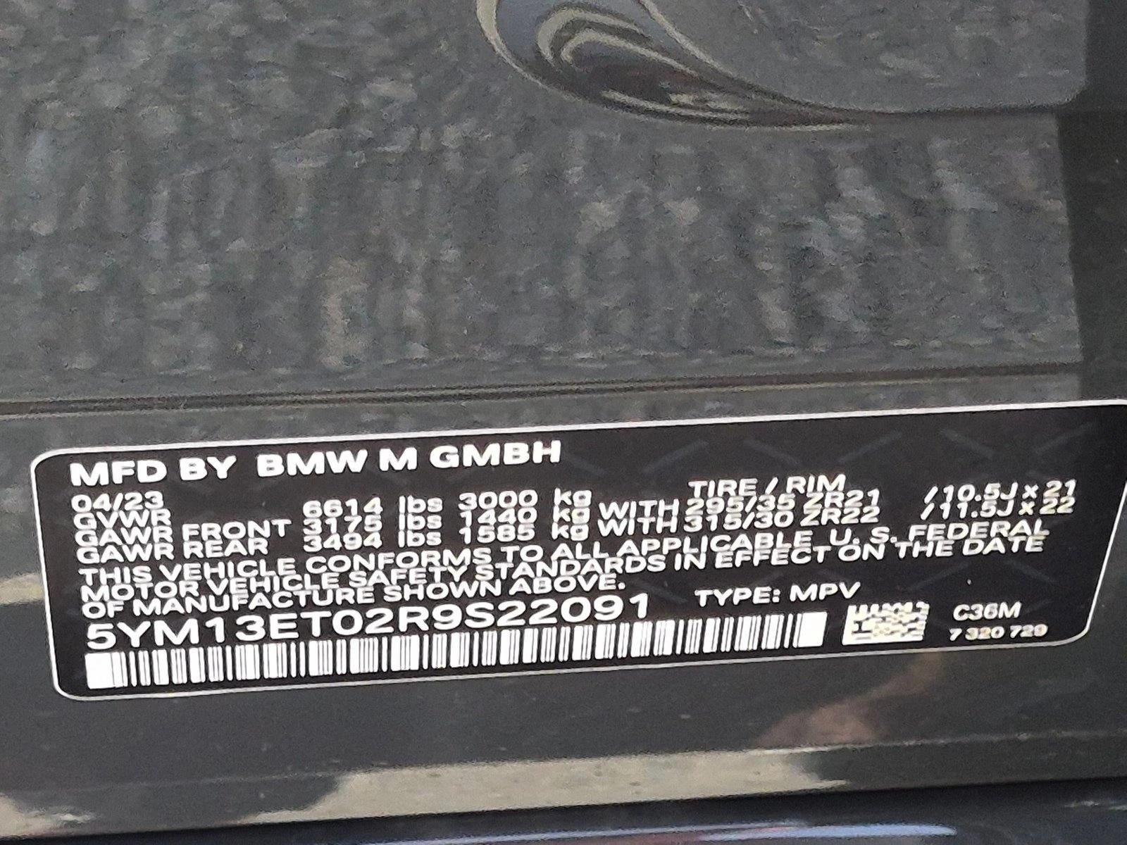 2024 BMW X5 M X5 M Competition AWD