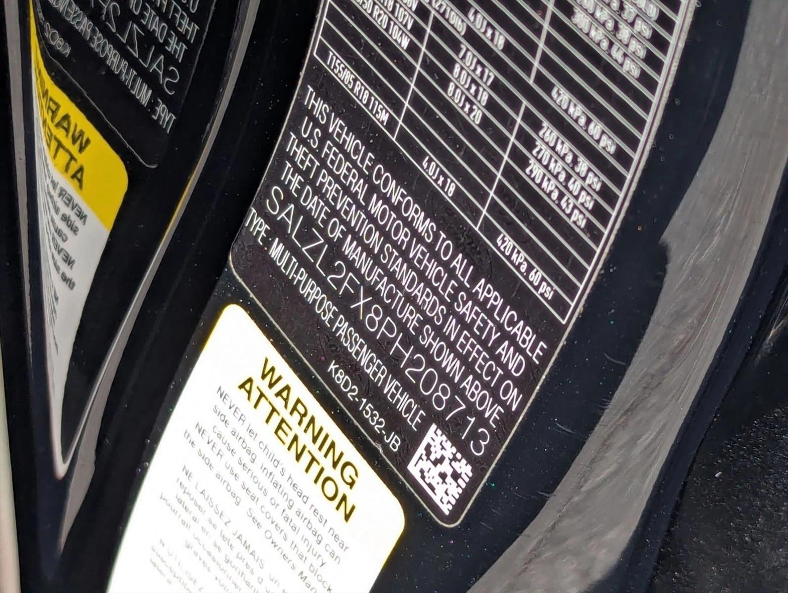 2023 Land Rover Range Rover Evoque R-Dynamic SE AWD