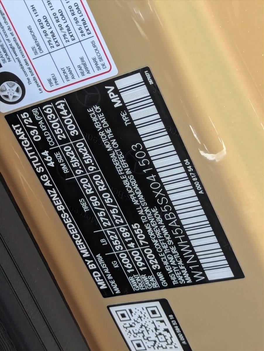 2025 Mercedes-Benz G-Class AMG® G 63 SUV
