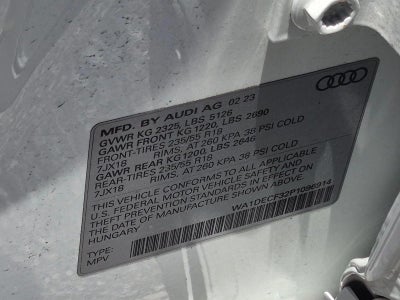 2023 Audi Q3 S line Premium 45 TFSI quattro