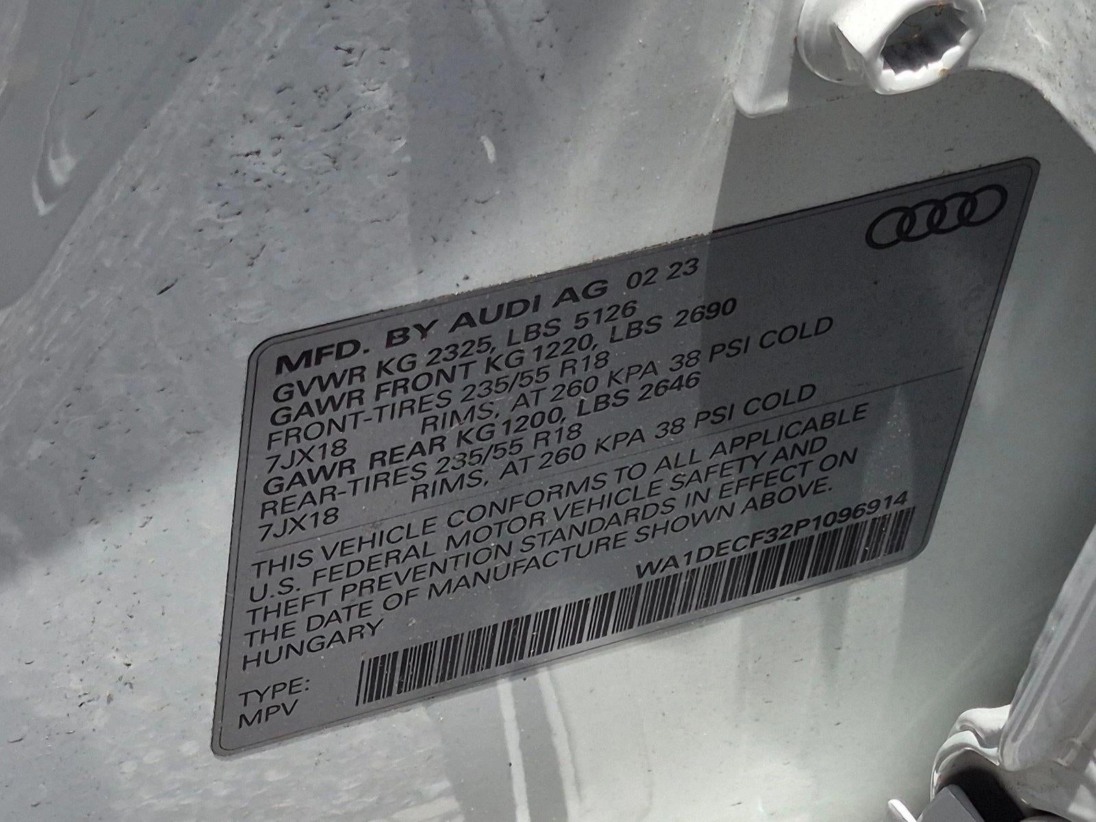 2023 Audi Q3 S line Premium 45 TFSI quattro