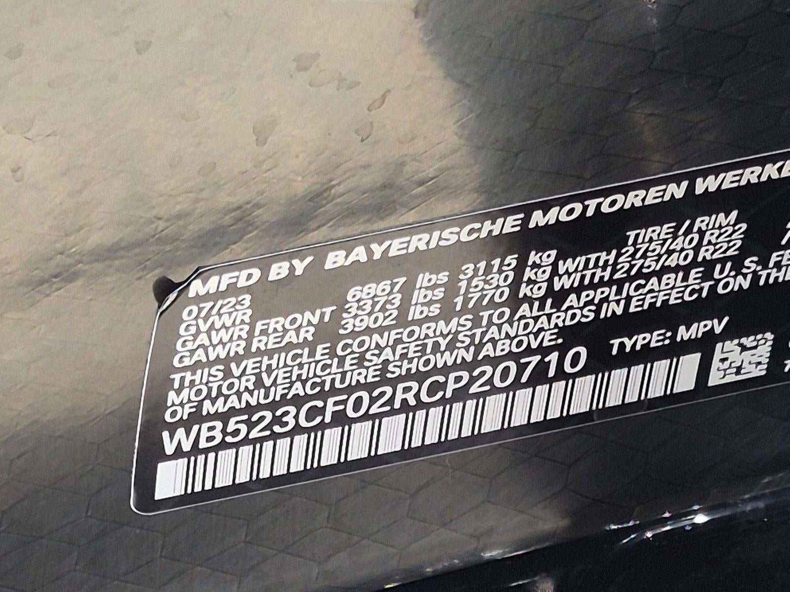 2024 BMW iX Sports Activity Vehicle