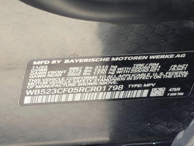 2024 BMW iX Sports Activity Vehicle