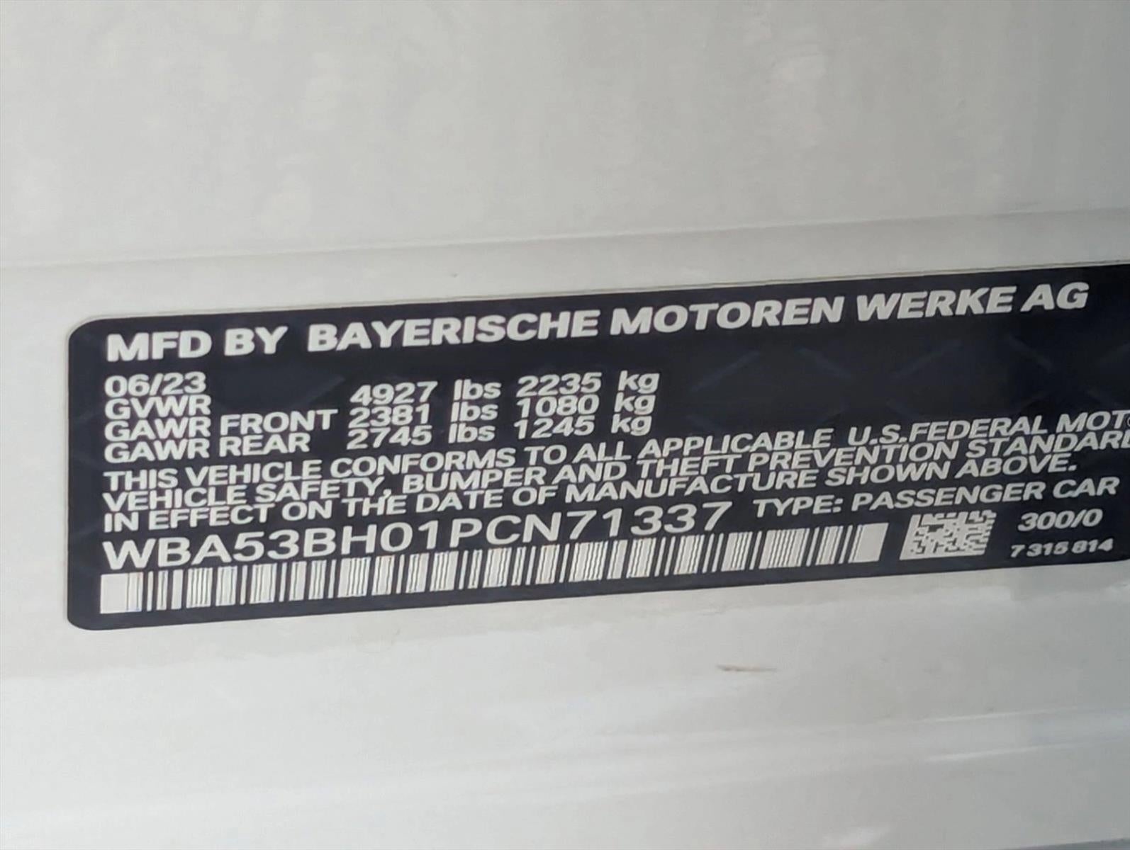 2023 BMW 530i Sedan