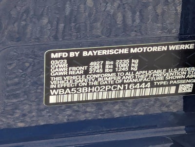 2023 BMW 530i Sedan