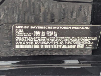 2023 BMW 540i Sedan