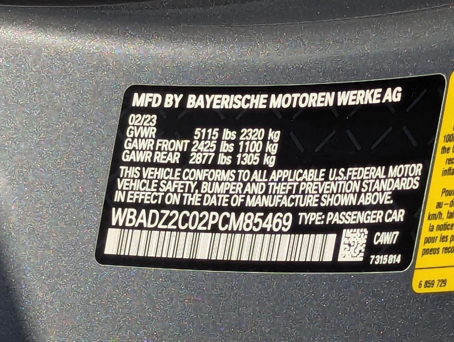 2023 BMW 840i Convertible