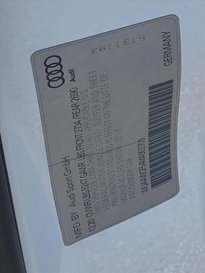 2021 Audi RS 5 Sportback 2.9 TFSI quattro