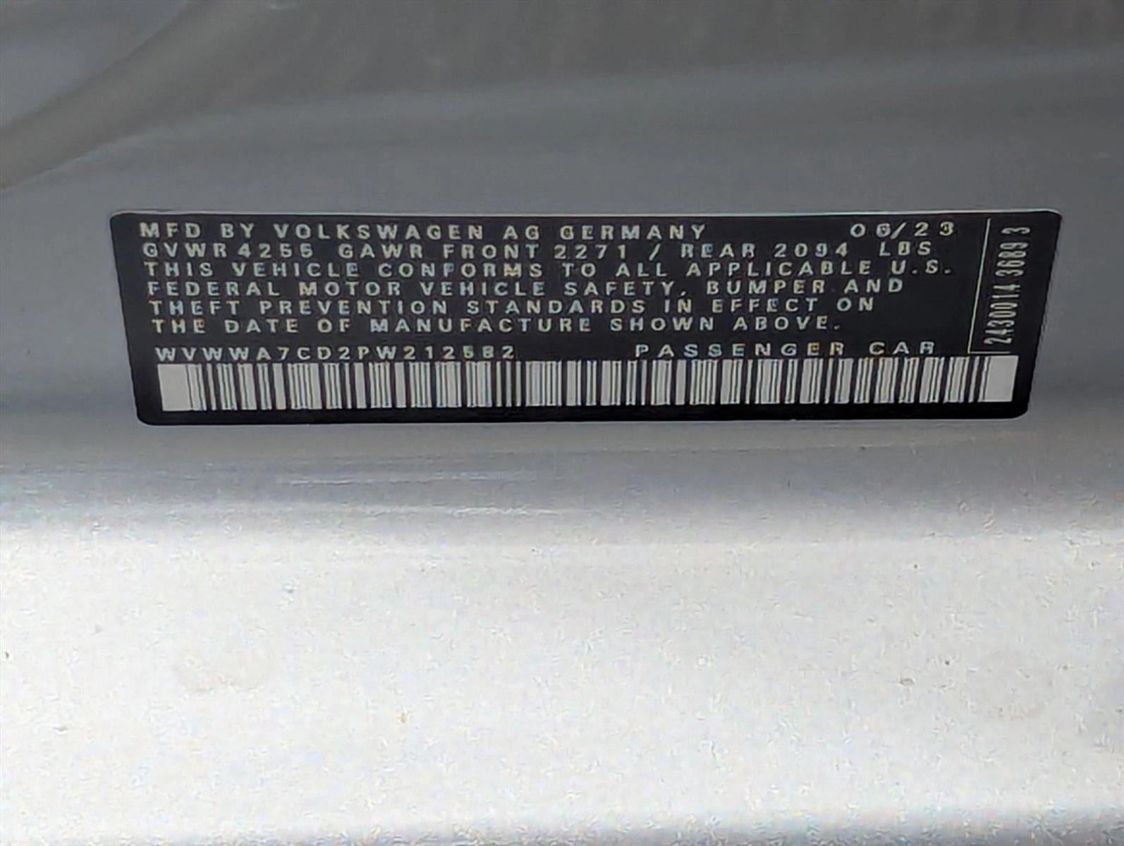 2023 Volkswagen Golf GTI 2.0T Autobahn Manual