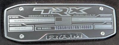 2024 RAM 1500 TRX 4x4 Crew Cab 5'7" Box