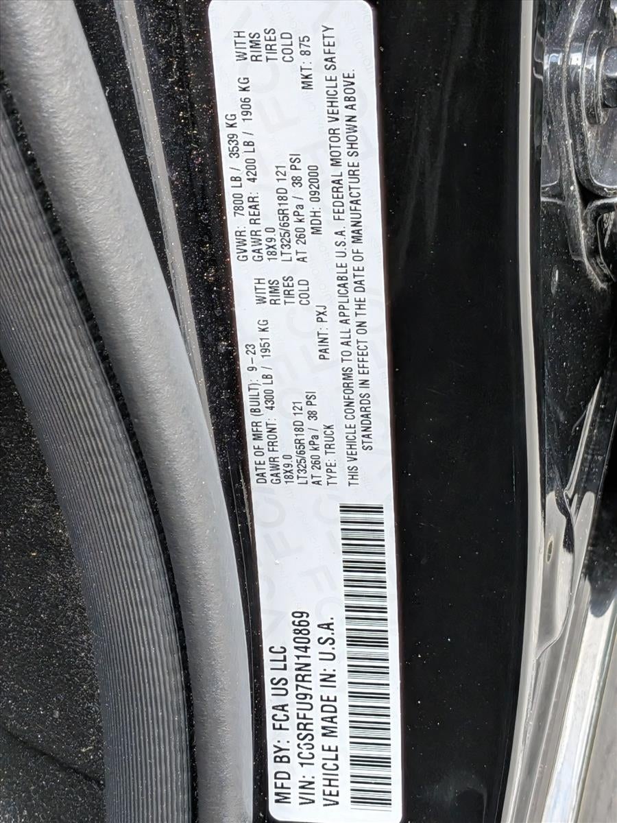 2024 RAM 1500 TRX 4x4 Crew Cab 5'7" Box