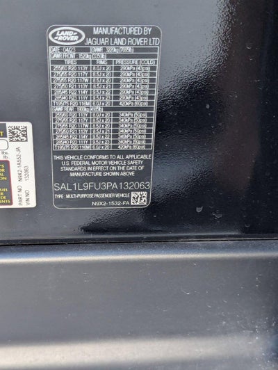 2023 Land Rover Range Rover Sport P400 SE Dynamic