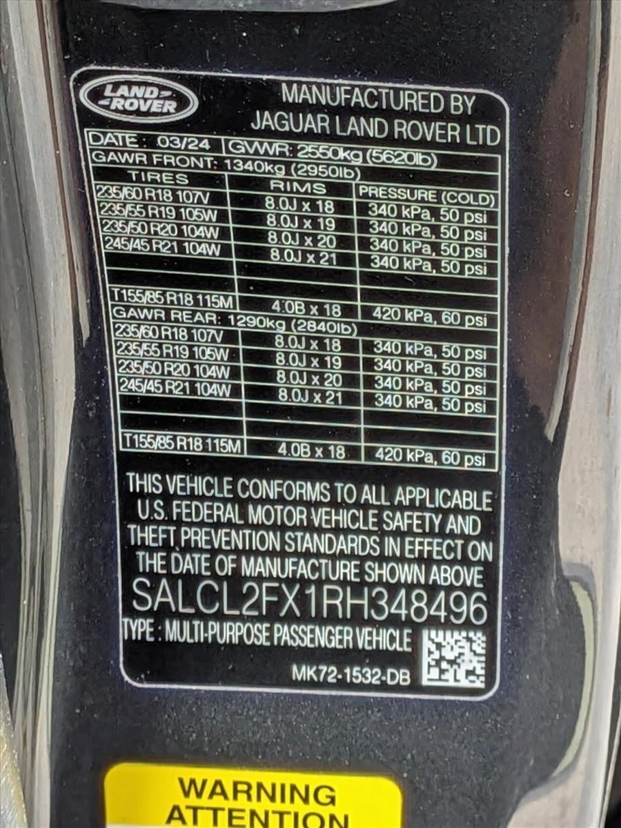 2024 Land Rover Discovery Sport Dynamic SE 4WD