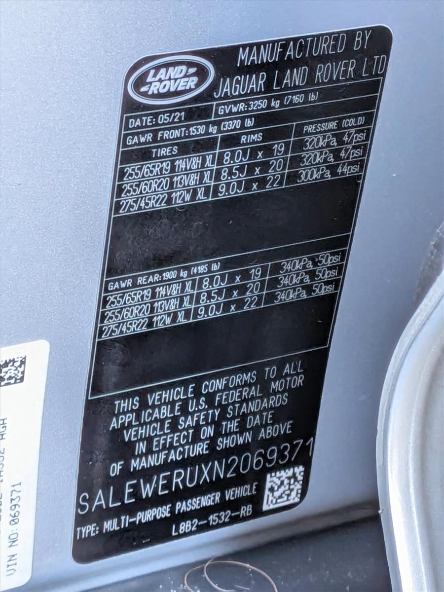 2022 Land Rover Defender 110 XS Edition AWD