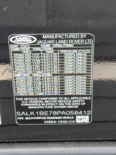 2023 Land Rover Range Rover Autobiography LWB