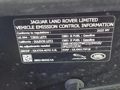 2025 Land Rover Range Rover P530 Autobiography LWB 7 Seat