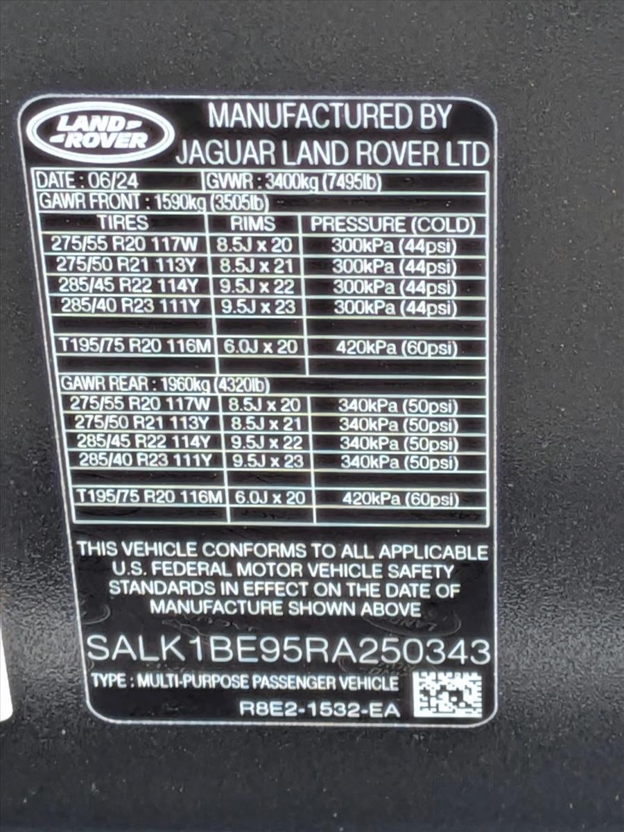 2024 Land Rover Range Rover P530 Autobiography LWB