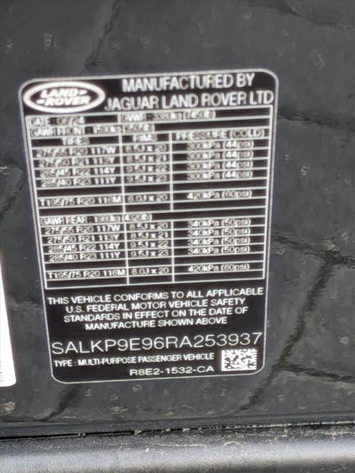 2024 Land Rover Range Rover P530 SE SWB