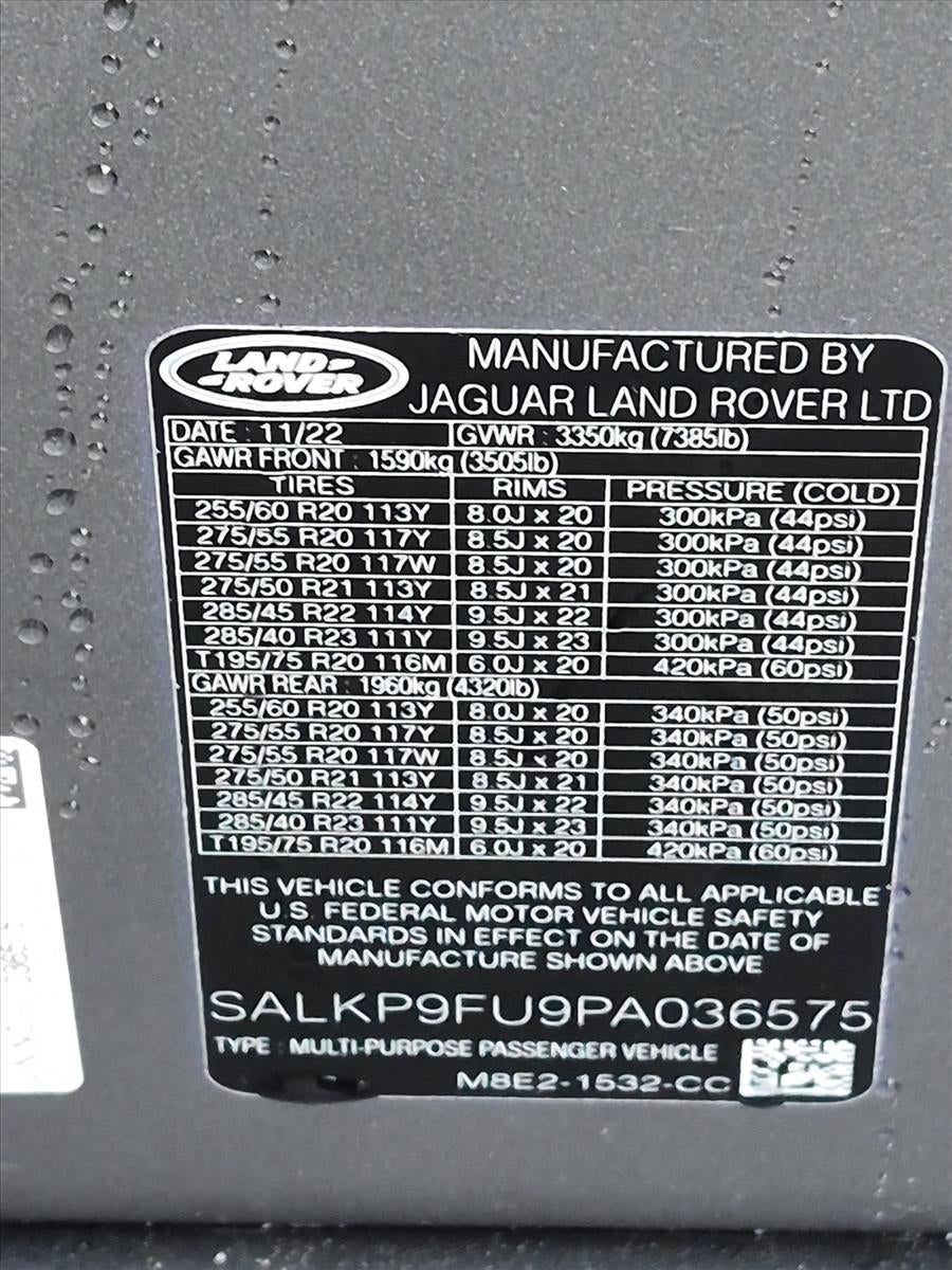 2023 Land Rover Range Rover P400 SE SWB