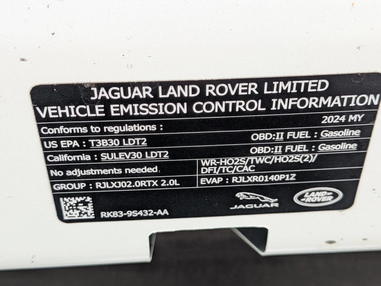 2024 Land Rover Range Rover Velar P250 Dynamic SE