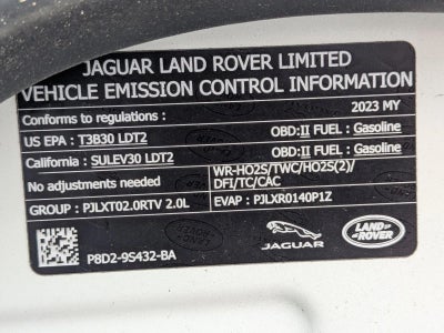 2023 Land Rover Range Rover Evoque S AWD